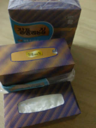 잘풀리는집 부드러운 모이스처 보습 미용 티슈 230매 — 5점을 준 리뷰어가 2020년 9월 올린 사용 사진