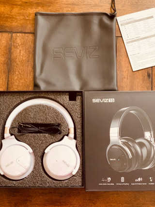 SEVIZ Bluetooth Headphones 10 3color — 5점을 준 리뷰어가 2020년 8월 올린 사용 사진