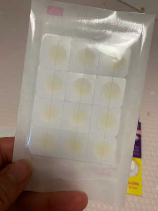 엘라밴드 하이드로 도트 스팟패치 12mm, 10mm — 5점을 준 리뷰어가 2020년 9월 올린 사용 사진