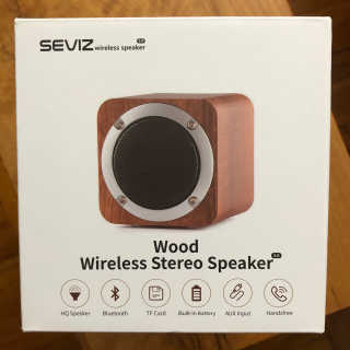 SEVIZ MINI10W 레트로 블루투스 스피커 — 4점을 준 리뷰어가 2020년 6월 올린 사용 사진