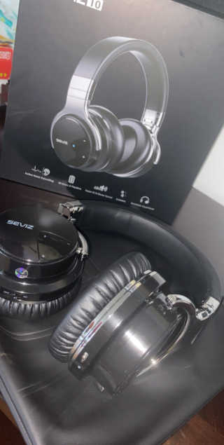 SEVIZ Bluetooth Headphones 10 3color — 5점을 준 리뷰어가 2020년 8월 올린 사용 사진