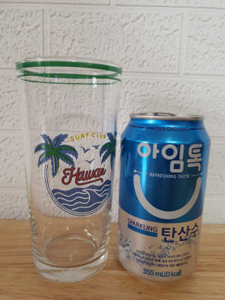 일화 아임톡 탄산수 355ml X 24캔 — 5점을 준 리뷰어가 2020년 4월 올린 사용 사진
