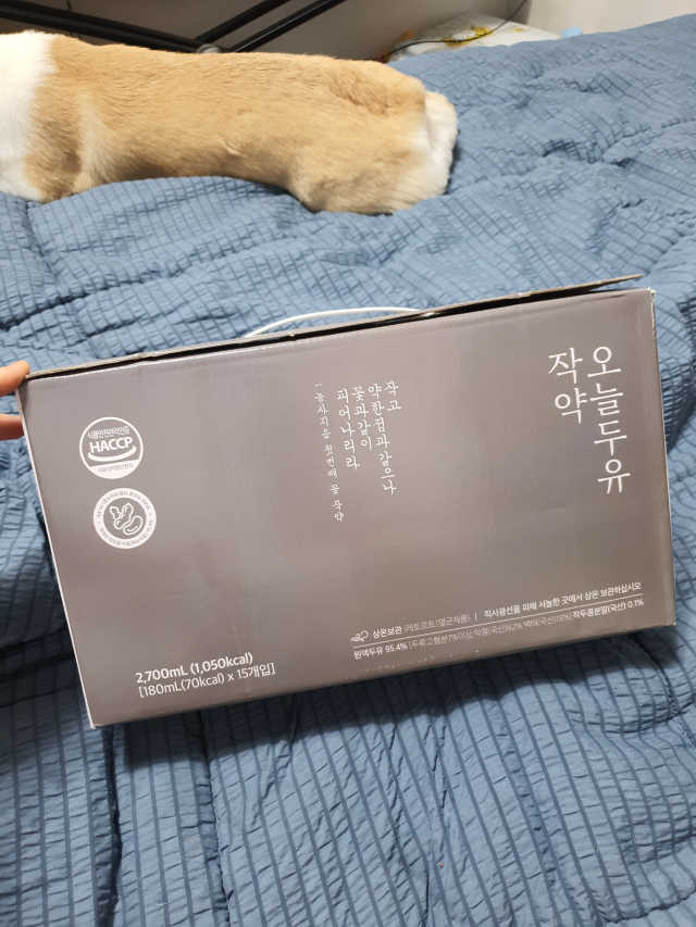 약콩과 작두콩으로 만든 오늘두유 작약 이벤트 리뷰 사진