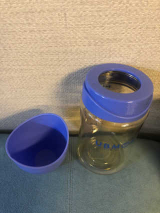 유비맘 PPSU 젖병 노꼭지_200ml_컬러 랜덤 발송 — 5점을 준 리뷰어가 2020년 9월 올린 사용 사진