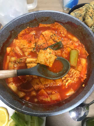 화곡미담 옛날 떡볶이 — 3.5점을 준 리뷰어가 2020년 5월 올린 사용 사진