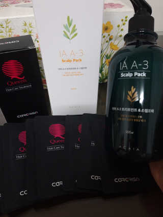 아카이아 이아 A3 헤어스캘프팩 500ml — 5점을 준 리뷰어가 2020년 6월 올린 사용 사진