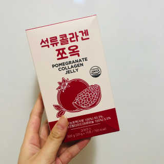 조은약초 석류콜라겐 석류즙 석류쪼옥 젤리 스틱 15포 x 20g — 5점을 준 리뷰어가 2020년 7월 올린 사용 사진