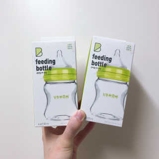 유비맘 신생아젖병 120ml 트리플팩_ 젖꼭지 포함 — 4점을 준 리뷰어가 2020년 6월 올린 사용 사진