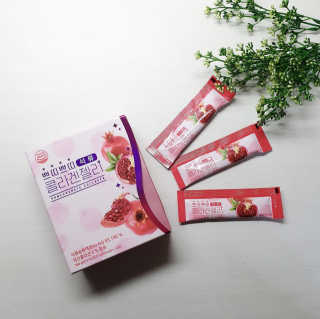 헬스업_쁘띠쁘띠석류콜라겐젤리_20g x 14포 — 5점을 준 리뷰어가 2020년 10월 올린 사용 사진