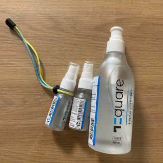 온가족 위생습관, 72스퀘어 손소독제 300ml+30mlx2 구성 — 5점을 준 리뷰어가 2020년 10월 올린 사용 사진