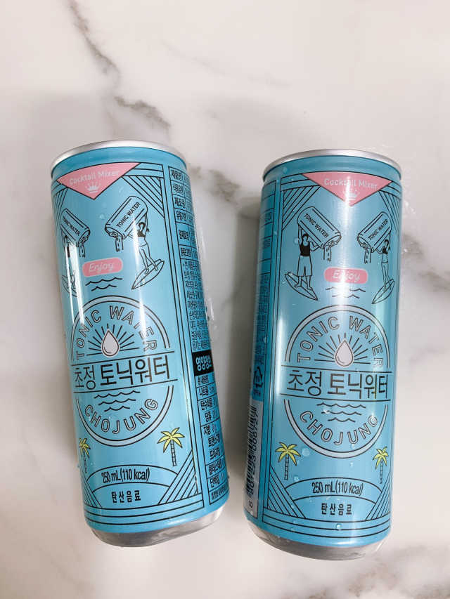 소주와환상궁합 세계 3대 광천수로만든 초정토닉워터 리뷰 사진
