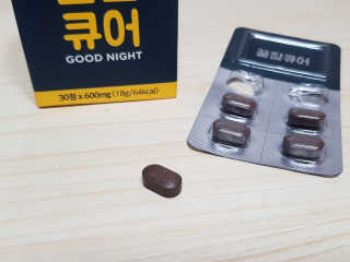 조은약초 꿀잠큐어 제주 감태추출물 감태정 600mg — 5점을 준 리뷰어가 2020년 8월 올린 사용 사진