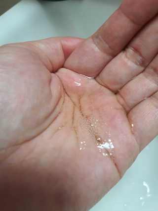 에이처드 유산균 탈모 샴푸 500ml — 4점을 준 리뷰어가 2020년 8월 올린 사용 사진