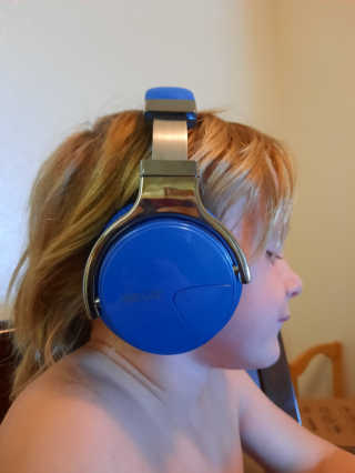 SEVIZ Bluetooth Headphones 10 3color — 5점을 준 리뷰어가 2020년 7월 올린 사용 사진