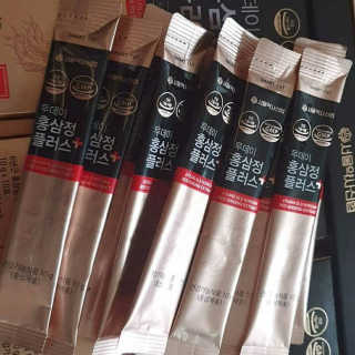 서울약사신협_투데이홍삼정플러스스틱_10g x 30포 — 5점을 준 리뷰어가 2020년 12월 올린 사용 사진