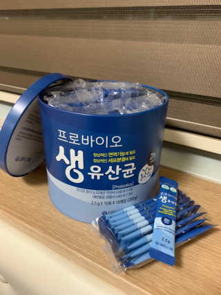 서울약사신협_프로바이오생유산균_2.5G x 100포 — 5점을 준 리뷰어가 2020년 4월 올린 사용 사진