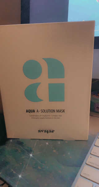 Avajar A-Solution 마스크 — 5점을 준 리뷰어가 2020년 11월 올린 사용 사진