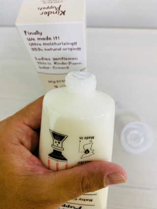킨더퍼페츠 베이비크림 180ml — 5점을 준 리뷰어가 2020년 9월 올린 사용 사진