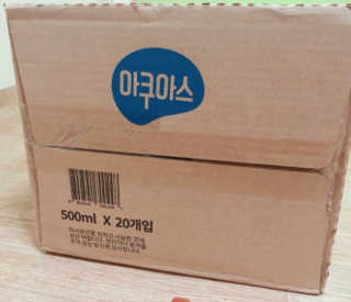 아쿠아스 플레이버워터 ★[아쿠아스] 복숭아 플레이버워터 1BOX 20개입★ — 5점을 준 리뷰어가 2020년 6월 올린 사용 사진