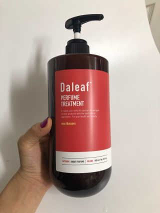 달리프 진저 베러퍼퓸 트리트먼트 1000ml 향 5종 — 5점을 준 리뷰어가 2020년 6월 올린 사용 사진
