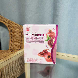 헬스업_쁘띠쁘띠석류콜라겐젤리_20g x 14포 — 5점을 준 리뷰어가 2020년 8월 올린 사용 사진