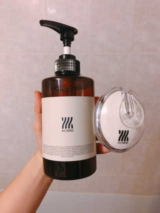 에이처드 유산균 탈모 샴푸 500ml — 5점을 준 리뷰어가 2020년 9월 올린 사용 사진