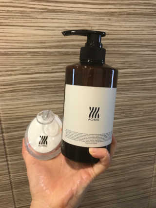 에이처드 유산균 탈모 샴푸 500ml — 5점을 준 리뷰어가 2020년 9월 올린 사용 사진