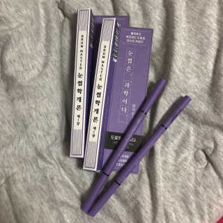 [블랙루즈] 하프하드 드로잉 마스터 아이브로우 3종 — 4.5점을 준 리뷰어가 2020년 11월 올린 사용 사진