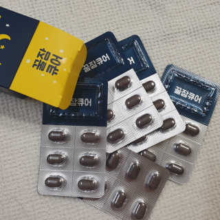 조은약초 꿀잠큐어 제주 감태추출물 감태정 600mg — 5점을 준 리뷰어가 2020년 7월 올린 사용 사진