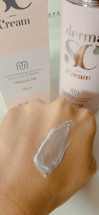 derma SC-Cream 더마에스씨 크림 100ml — 4점을 준 리뷰어가 2020년 5월 올린 사용 사진