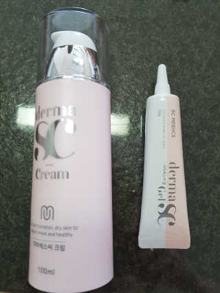 derma SC-Cream 더마에스씨 크림 100ml — 5점을 준 리뷰어가 2020년 4월 올린 사용 사진