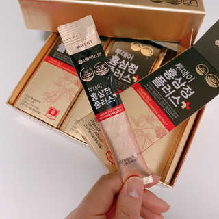 서울약사신협_투데이홍삼정플러스스틱_10g x 30포 — 4.5점을 준 리뷰어가 2020년 11월 올린 사용 사진