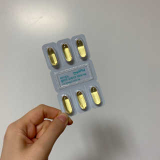 JW중외제약 마이코드 알티지 오메가3 1000 mg — 3점을 준 리뷰어가 2020년 7월 올린 사용 사진