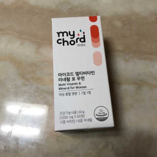 JW중외제약 마이코드 멀티비타민미네랄 포 우먼 — 4.5점을 준 리뷰어가 2020년 8월 올린 사용 사진