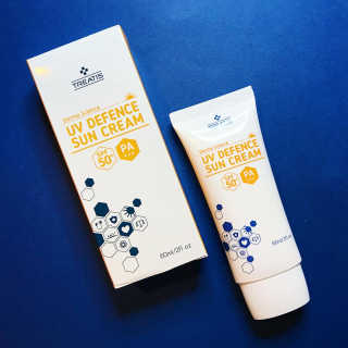 트리티스 US [TREATIS] UV Defence Sun Cream PA+++ / SPF50+ — 5점을 준 리뷰어가 2020년 12월 올린 사용 사진