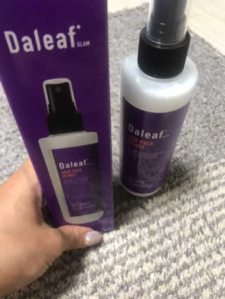 달리프 글램 헤어팩 인미스트 200ml — 5점을 준 리뷰어가 2020년 8월 올린 사용 사진