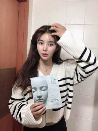 아이디플라코스메틱 페이스핏 플라스터 마스크 _ 리뉴얼 — 5점을 준 리뷰어가 2020년 11월 올린 사용 사진