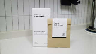 원스어윅 once a week 1종 주방세제 + 내추럴수세미 — 5점을 준 리뷰어가 2020년 12월 올린 사용 사진