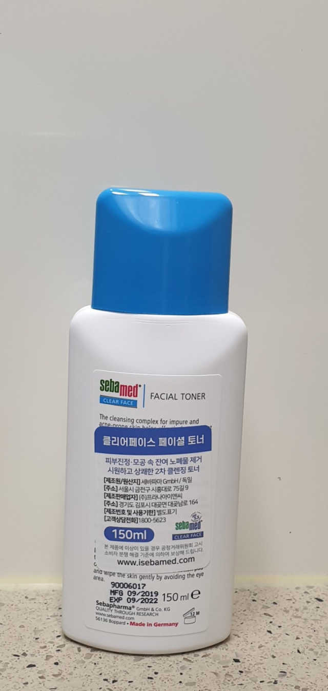 세바메드 클리어페이스 딥클렌징 페이셜 토너 리뷰 사진