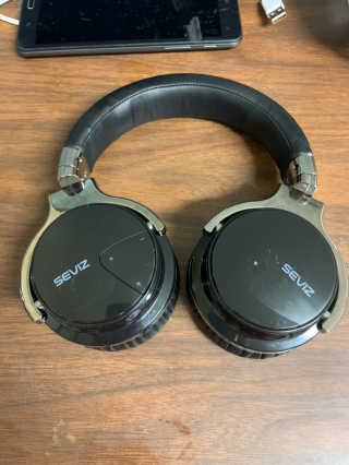 SEVIZ Bluetooth Headphones 10 3color — 4점을 준 리뷰어가 2020년 8월 올린 사용 사진
