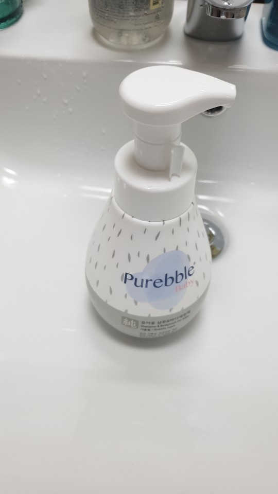 [퓨어블] 베이비 샴푸/바디워시 500ml 리뷰 사진