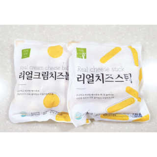 가치식탁 리얼치즈스틱, 리얼크림치즈볼 — 5점을 준 리뷰어가 2020년 8월 올린 사용 사진