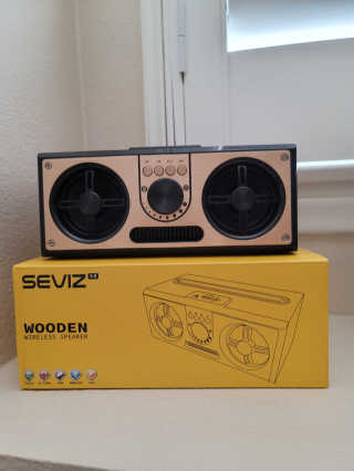 SEVIZ RETRO20W 레트로 블루투스 스피커 — 5점을 준 리뷰어가 2020년 10월 올린 사용 사진