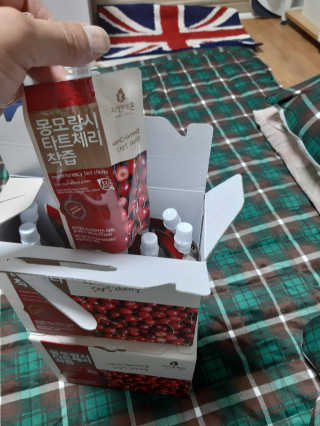 자연에온 몽모랑시 타트체리 착즙 100mL 10개입 2BOX — 5점을 준 리뷰어가 2020년 11월 올린 사용 사진