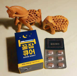 조은약초 꿀잠큐어 제주 감태추출물 감태정 600mg — 5점을 준 리뷰어가 2020년 6월 올린 사용 사진