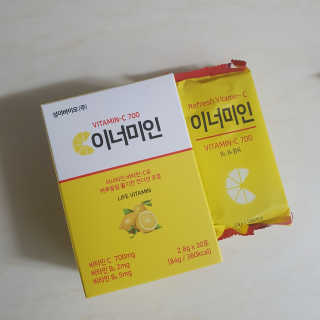 이너미인 VITAMIN-C 700 — 5점을 준 리뷰어가 2020년 9월 올린 사용 사진