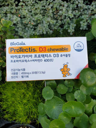 동성제약_바이오가이아_아토24 바이오가이아 D3츄어블정 30정 — 5점을 준 리뷰어가 2020년 6월 올린 사용 사진