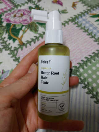 달리프 클로렐라 베러 루트 헤어토닉 100ml — 3점을 준 리뷰어가 2020년 10월 올린 사용 사진