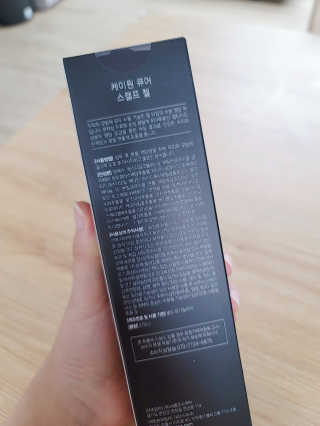 [두피헤어 트리트먼트] 케이원큐어 스켈프 젤 270ml — 3.5점을 준 리뷰어가 2020년 9월 올린 사용 사진