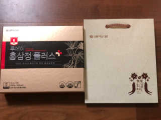 서울약사신협_투데이홍삼정플러스스틱_10g x 30포 — 5점을 준 리뷰어가 2020년 12월 올린 사용 사진